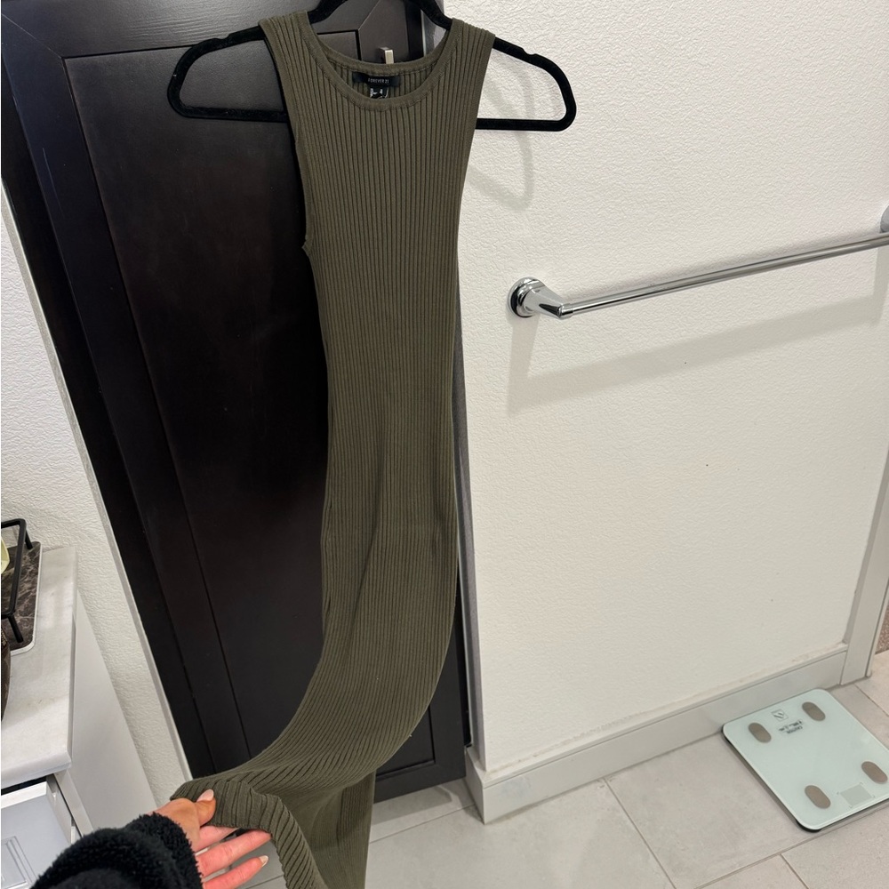 Forever 21 Midi Tank Top Dress